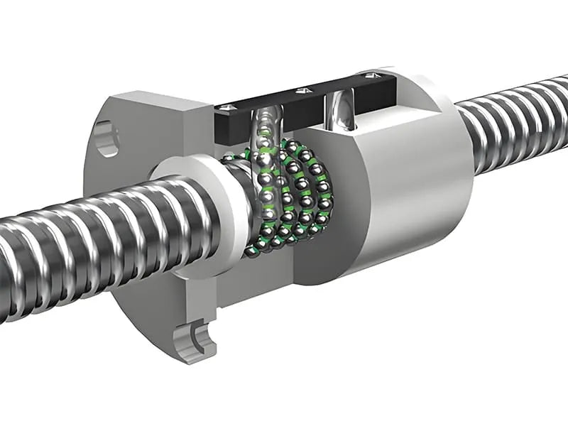 Four Support Methods for Ball Screw