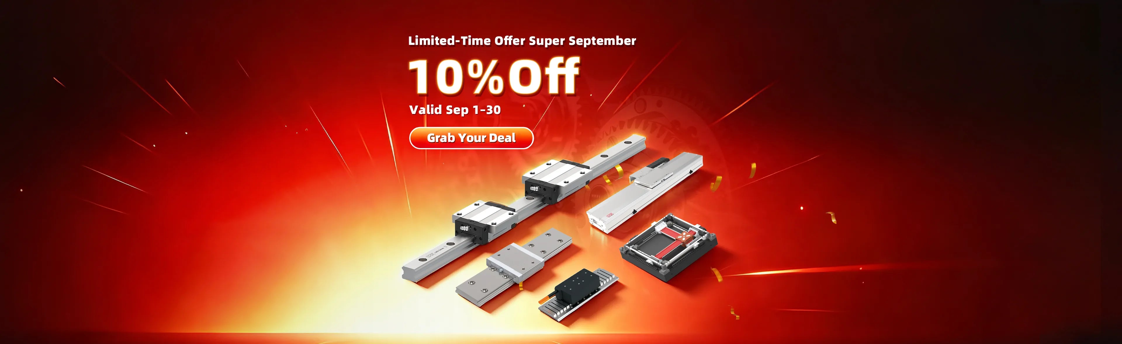 Linear guide September promotion