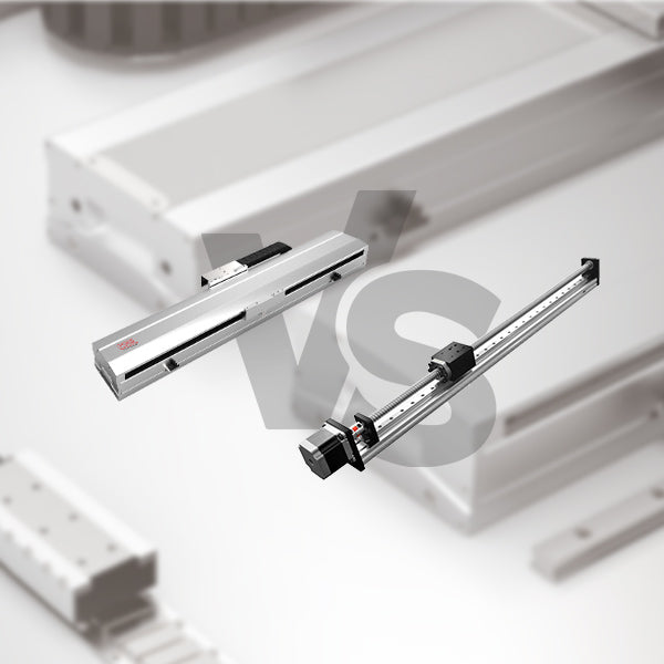 Linear motor module VS screw module